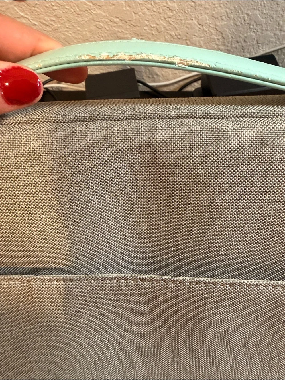 Women's Mint Green Bag with Logo Accent Pro case laptop .